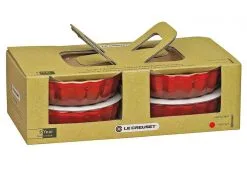 Le Creuset Tarteform In Kirschrot, 4er-Set