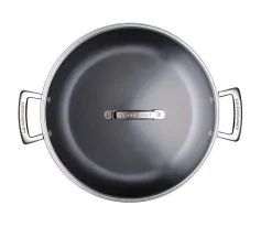 Le Creuset Aluminium Profipfanne -Küchenorganisation Verkäufe 96200230000400 Alu Profipfanne 30cm von oben l