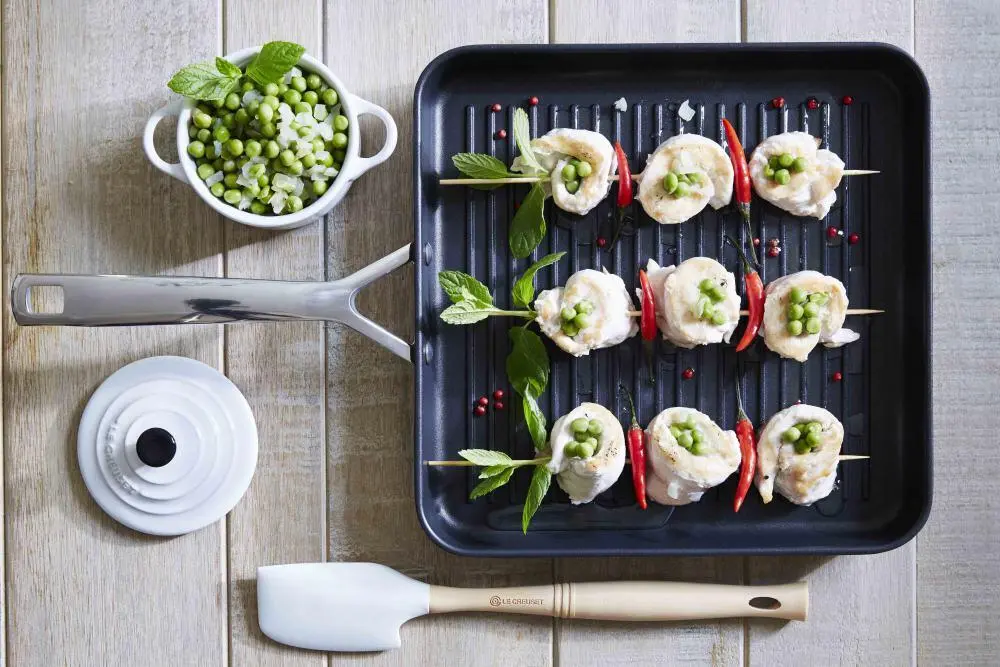 Le Creuset Aluminium-Antihaft-Grillpfanne 8 Le Creuset Aluminium-Antihaft-Grillpfanne – Bild 6