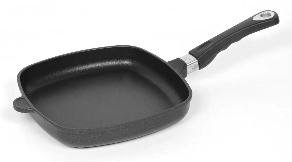 AMT Gastroguss AMT Eckpfanne Flach Aus Aluguss Mit Stielgriff Für Induktion 3 AMT Gastroguss AMT Eckpfanne Flach Aus Aluguss Mit Stielgriff Für Induktion