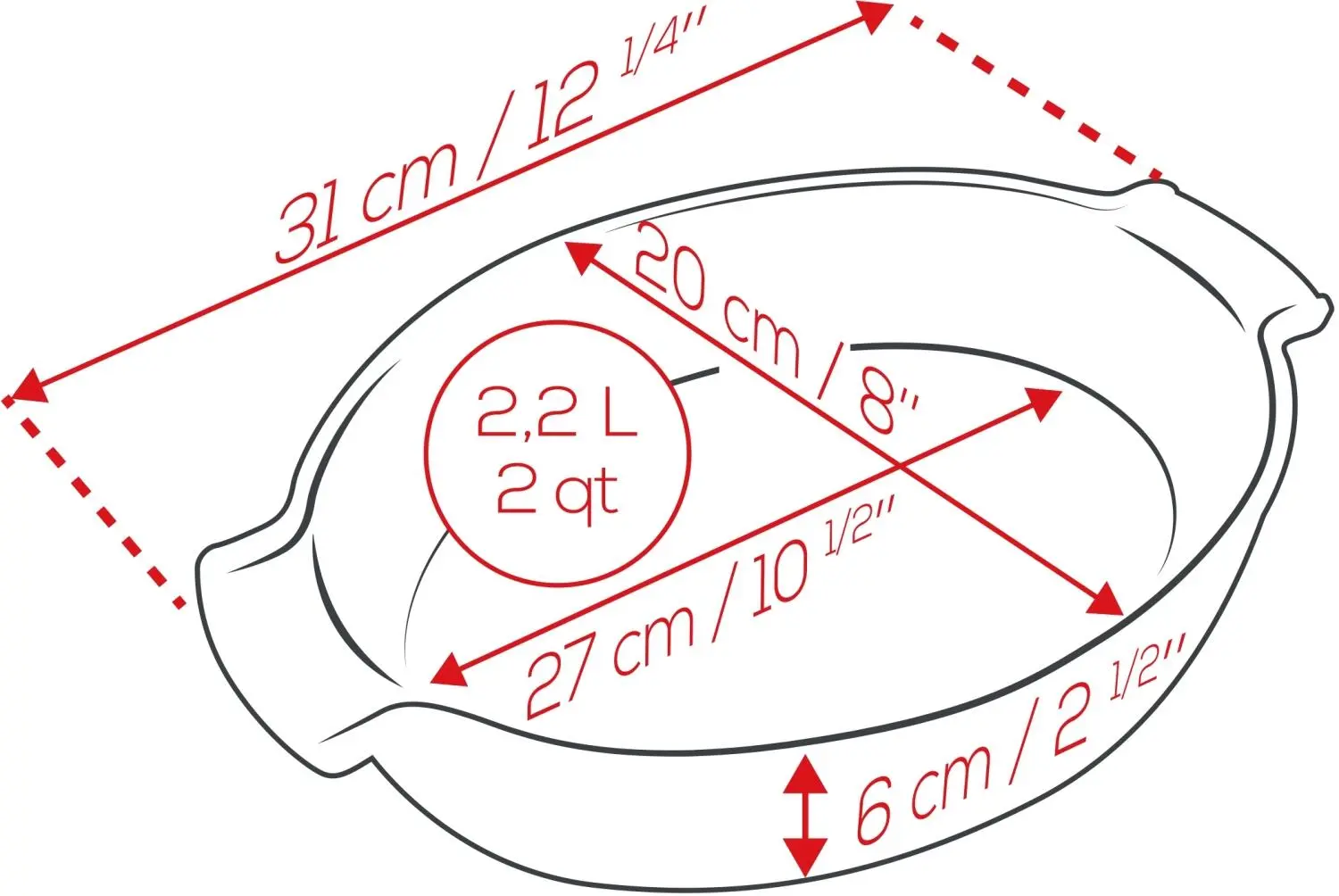 Appolia Auflaufform Oval In Blau 6 Appolia Auflaufform Oval In Blau – Bild 4