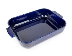 Appolia Auflaufform Rechteckig In Tiefblau -Küchenorganisation Verkäufe APPOLIA plat rectangle bleu 40 cm 60039