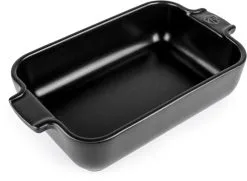 Appolia Auflaufform Rechteckig In Satin-schwarz