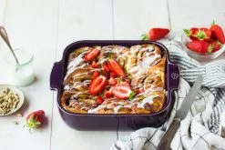 Appolia Auflaufform Quadratisch In Aubergine 16 Appolia Auflaufform Quadratisch In Aubergine -Küchenorganisation Verkäufe Appolia plat carre aubergine 61050 61043 ambiance DELIACIOUS