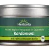 Herbaria Kardamom, Ganz -Küchenorganisation Verkäufe BioFein Basics Kardamom S 4c