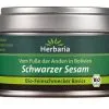 Herbaria Schwarzer Sesam 1 Herbaria Schwarzer Sesam -Küchenorganisation Verkäufe BioFein Basics Schwarzer Sesam S 4c