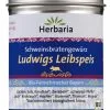 Herbaria Ludwigs Leibspeis, Schweinebratengewürz 1 Herbaria Ludwigs Leibspeis, Schweinebratengewürz -Küchenorganisation Verkäufe BioFein Bayern LudwigsLeibspeis M Dose 1 xl