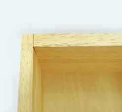 Continenta Brotkasten Aus Gummibaumholz Mit Integriertem Schneidebrett (B-Ware - Sehr Guter Zustand) -Küchenorganisation Verkäufe DSC02324