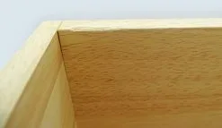 Continenta Brotkasten Aus Gummibaumholz Mit Integriertem Schneidebrett (B-Ware - Sehr Guter Zustand) -Küchenorganisation Verkäufe DSC02325