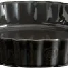 Emile Henry Torten- & Quicheform In Fusain -Küchenorganisation Verkäufe EH 6024 796024 TourtiereHaute DeepFlanDish 24cm 1Main