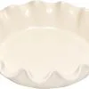 Emile Henry Pie Dish Mit Wellenrand In Ton -Küchenorganisation Verkäufe EH 6187 026187 Clafoutis Pie Corolle 1Main