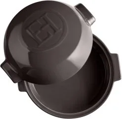 Emile Henry Cheese Baker In Fusain 10 Emile Henry Cheese Baker In Fusain -Küchenorganisation Verkäufe EH 8417 798417 FourAFromage CheeseBaker TopOpen