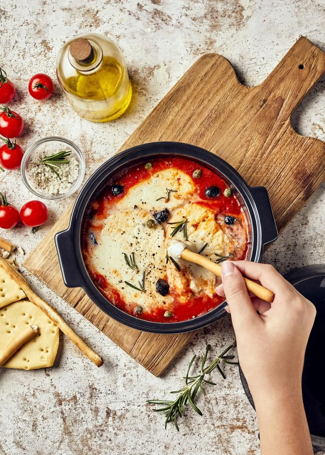 Emile Henry Cheese Baker In Fusain 7 Emile Henry Cheese Baker In Fusain – Bild 5