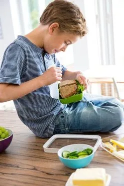 Emsa Kids Lunchbox Variabolo, 6-teilig -Küchenorganisation Verkäufe Emsa Variabolo Clickbox Milieu 3 neu l