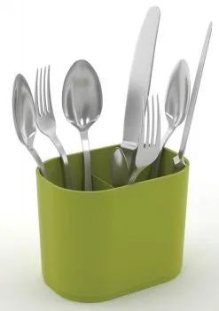Joseph Joseph Ausziehbares Abtropfgestell Extend In Weiß -Küchenorganisation Verkäufe Extend cutlery whiteGreen neu l