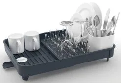 Joseph Joseph Ausziehbares Abtropfgestell Extend In Grau 13 Joseph Joseph Ausziehbares Abtropfgestell Extend In Grau -Küchenorganisation Verkäufe Extend open greyWhite neu l