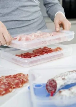 Emsa Aufschnittboxsystem Clip & Close, Rechteckig -Küchenorganisation Verkäufe GesFrische 2321 deko 100 l