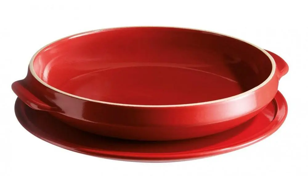 Emile Henry Tarte Tatin-Set In Granatapfel 3 Emile Henry Tarte Tatin-Set In Granatapfel