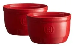 Emile Henry Töpfchen Nr. 10 In Granatapfel, 2er Set