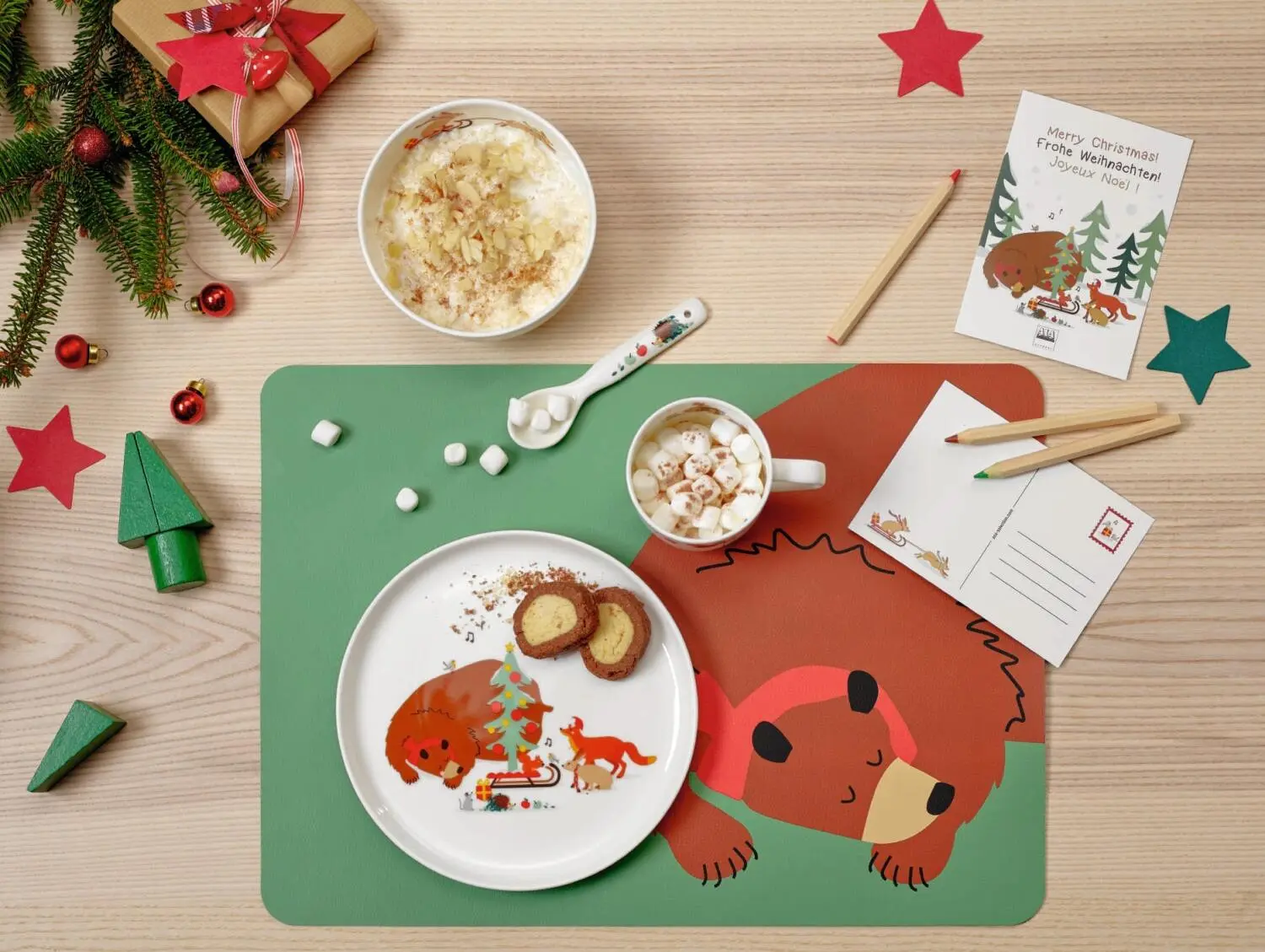 ASA Kindergeschirrset 5tlg. Kids Christmas For Bruno 4 ASA Kindergeschirrset 5tlg. Kids Christmas For Bruno – Bild 2