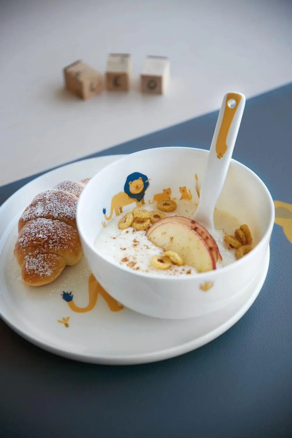 ASA Kindergeschirrset 5tlg. Kids Leo Löwe 4 ASA Kindergeschirrset 5tlg. Kids Leo Löwe – Bild 2