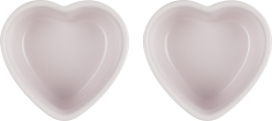 Le Creuset Herz-Förmchen 2er Set In Shell Pink -Küchenorganisation Verkäufe LC 20221102 ZS PS NS 69084307770031 004