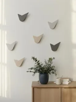 Stelton Wanduhr Birdie, Powder -Küchenorganisation Verkäufe LS 466 466 1 466 2 108 Birdie Ora 2