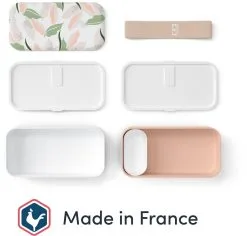 Monbento MB Original Bento-Box, Graphic Leaves -Küchenorganisation Verkäufe MBO Leaves 3