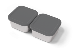 Monbento Metalldosen Mit Deckel MB Side Small, 2-tlg.