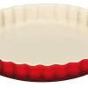 Le Creuset Tarteform In Kirschrot -Küchenorganisation Verkäufe Moule tarte 28cm cerise xl