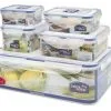 Lock & Lock Frischhalteboxen Öko, 5er Set -Küchenorganisation Verkäufe Oeoko HPL833O5
