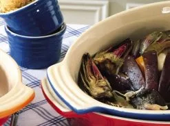 Le Creuset Auflaufform Tradition Oval In Bamboo Green 9 Le Creuset Auflaufform Tradition Oval In Bamboo Green -Küchenorganisation Verkäufe Poterie St Art l