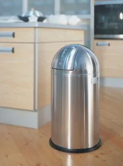 Wesco Pushboy In Warm Grey -Küchenorganisation Verkäufe Pushboy Ambiente1 l