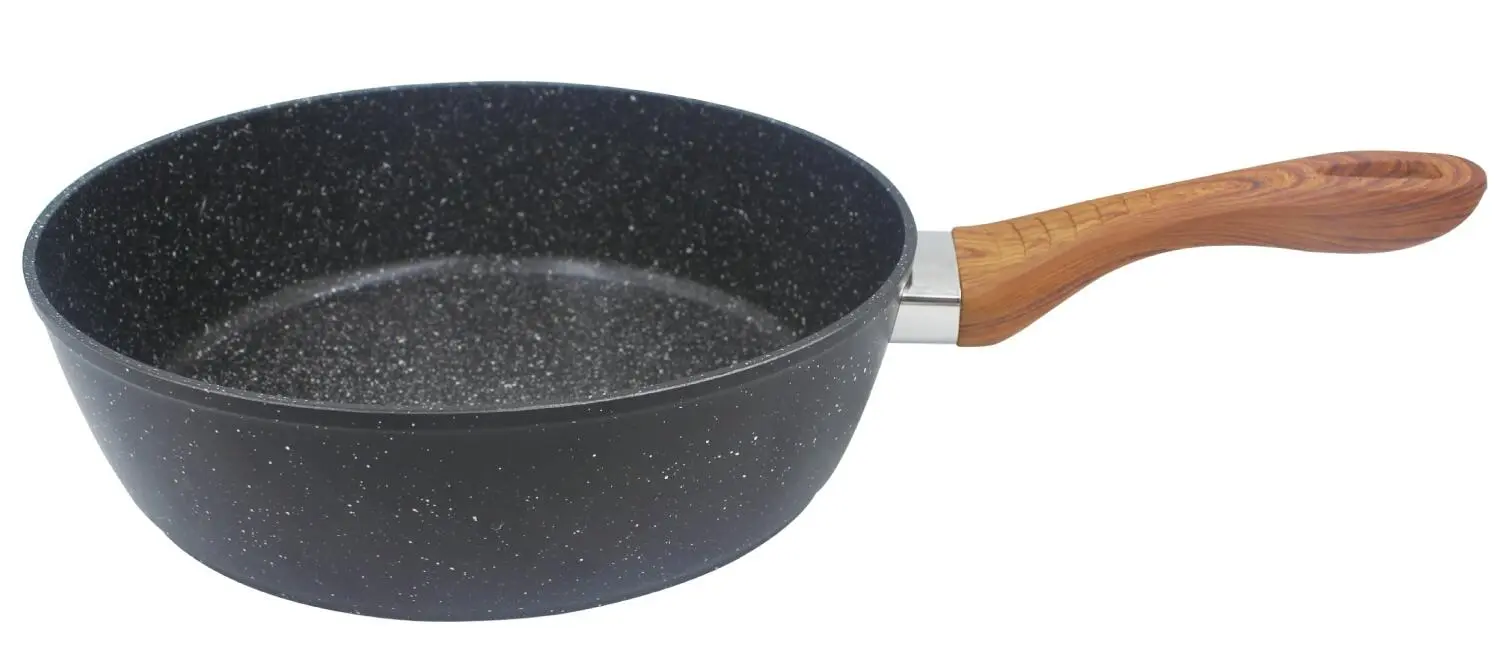 SSW Aluminium-Pfanne Crispy Natura Wood Big 3 SSW Aluminium-Pfanne Crispy Natura Wood Big