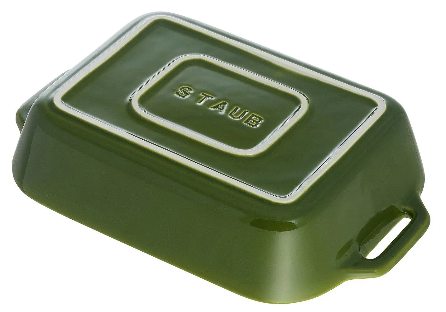 Staub Auflaufform Aus Keramik In Basilikumgrün 4 Staub Auflaufform Aus Keramik In Basilikumgrün – Bild 2