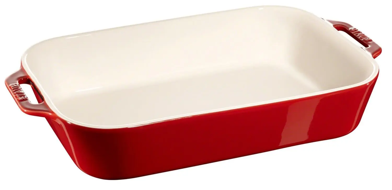 Staub Auflaufform Aus Keramik In Kirschrot 3 Staub Auflaufform Aus Keramik In Kirschrot