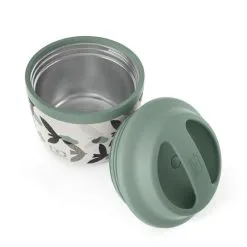 Monbento MB Element Isolier-Speisegefäß, Graphic Birds 11 Monbento MB Element Isolier-Speisegefäß, Graphic Birds -Küchenorganisation Verkäufe element saving birds ouvert