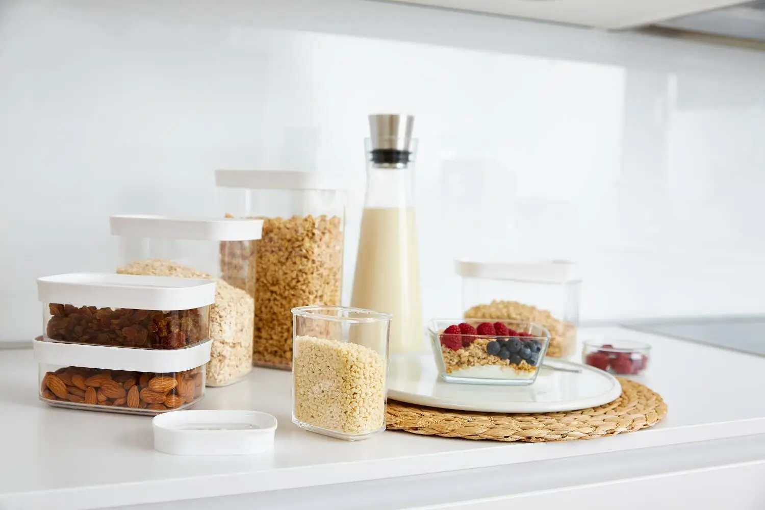 Emsa Trockenvorratsdose Optima 2 L, Rechteckig 7 Emsa Trockenvorratsdose Optima 2 L, Rechteckig – Bild 5