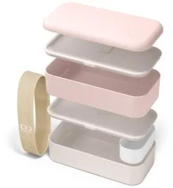 Monbento MB Original Bento-Box, Rosa Natural -Küchenorganisation Verkäufe mbo naturalpink eclate 1