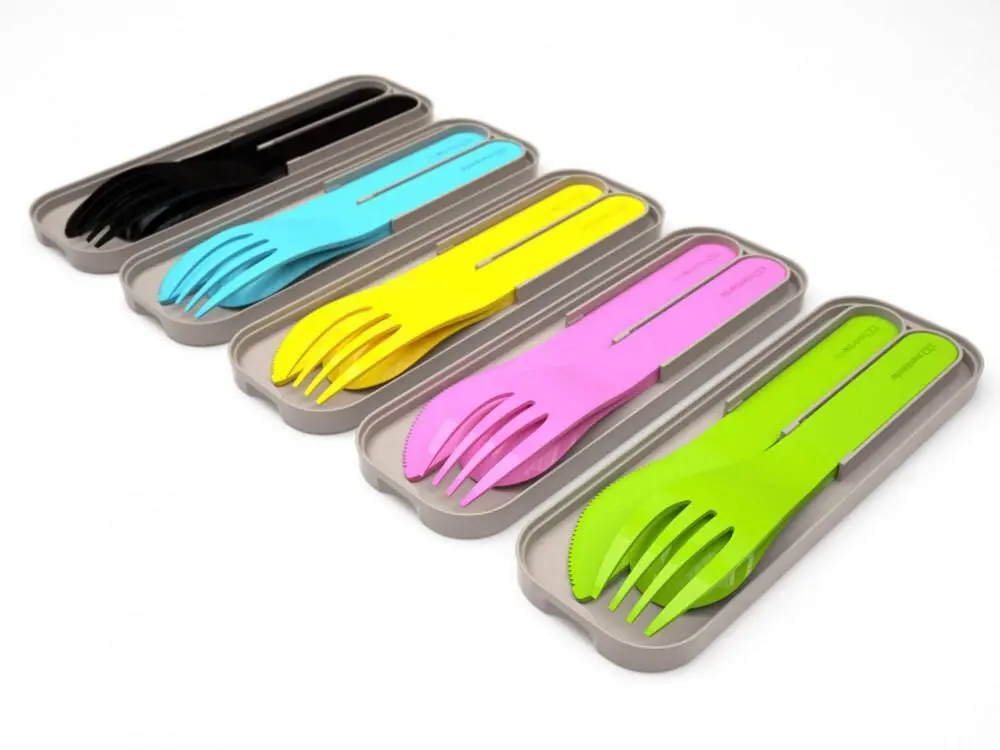 Monbento Pocket Color Besteck In Himmelblau 5 Monbento Pocket Color Besteck In Himmelblau – Bild 3