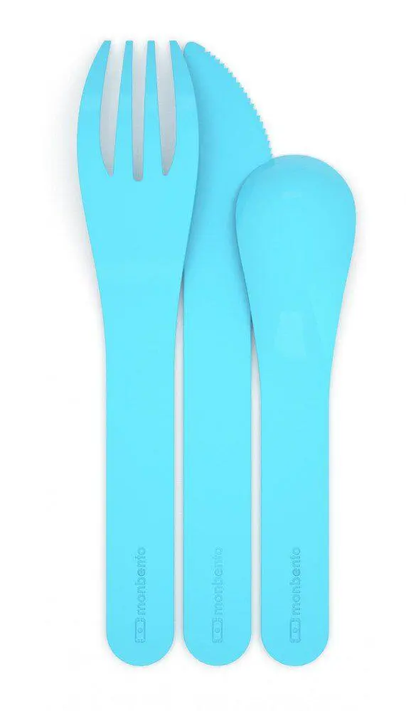 Monbento Pocket Color Besteck In Himmelblau 4 Monbento Pocket Color Besteck In Himmelblau – Bild 2