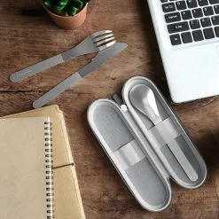 Monbento MB Slim Nest Trio Im Stoffetui -Küchenorganisation Verkäufe slim bureau