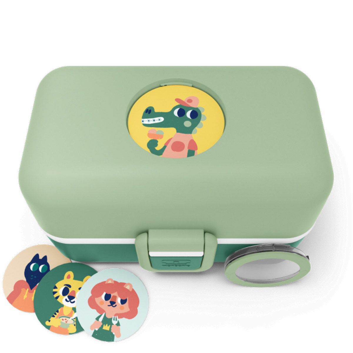 Monbento MB Tresor Bento-Box In Grün Forest 4 Monbento MB Tresor Bento-Box In Grün Forest – Bild 2