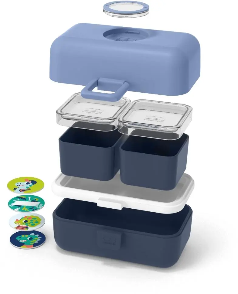 Monbento MB Tresor Bento-Box In Blau Infinity 5 Monbento MB Tresor Bento-Box In Blau Infinity – Bild 3