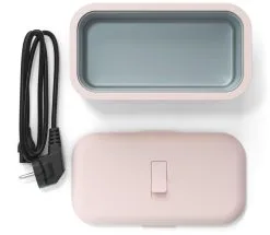 Monbento Beheizbare Lunchbox MB Warmer In Rosa Natural 9 Monbento Beheizbare Lunchbox MB Warmer In Rosa Natural -Küchenorganisation Verkäufe warmer rose exploded prise